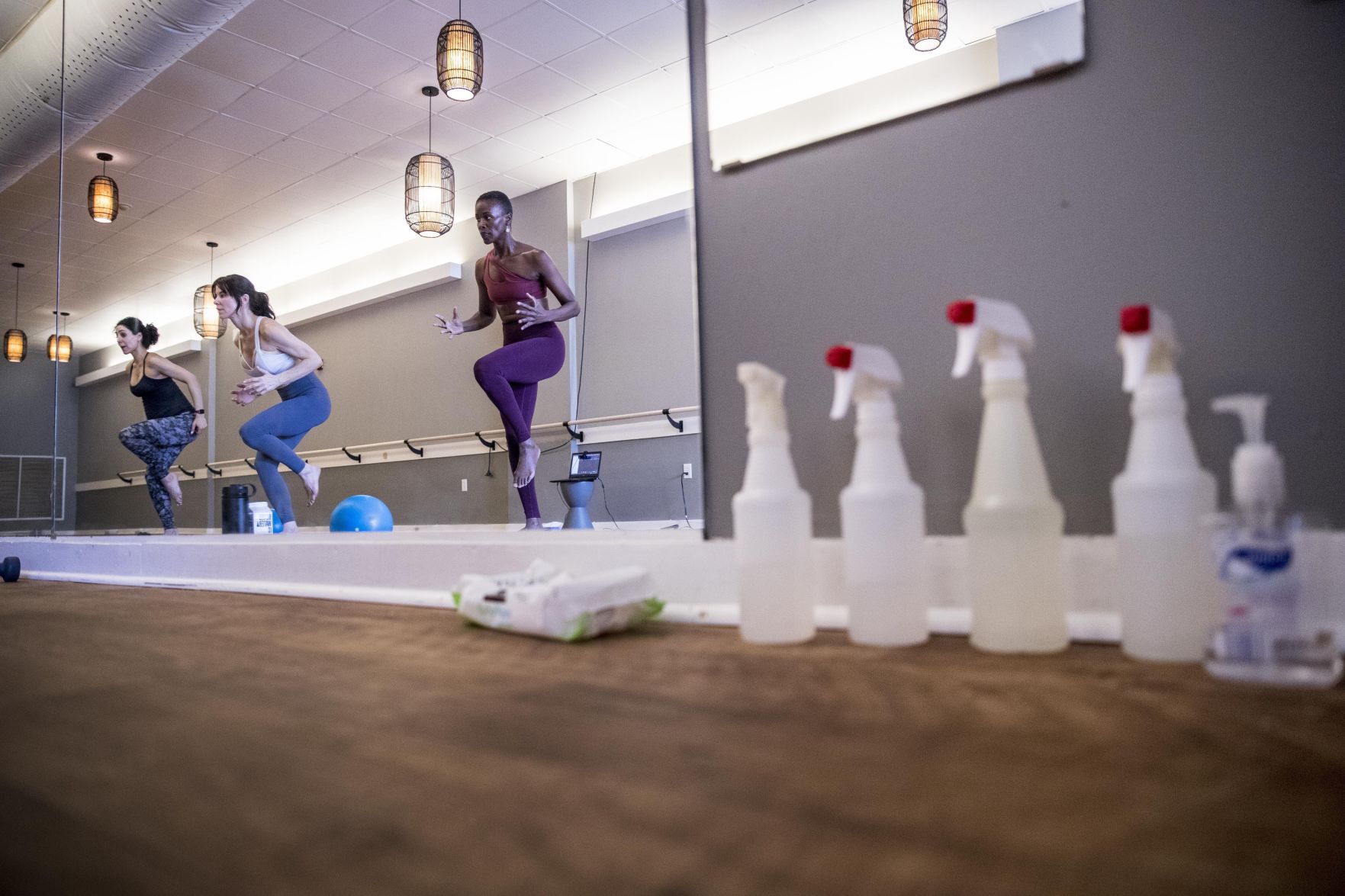 Virus Outbreak Fitness Photo Gallery